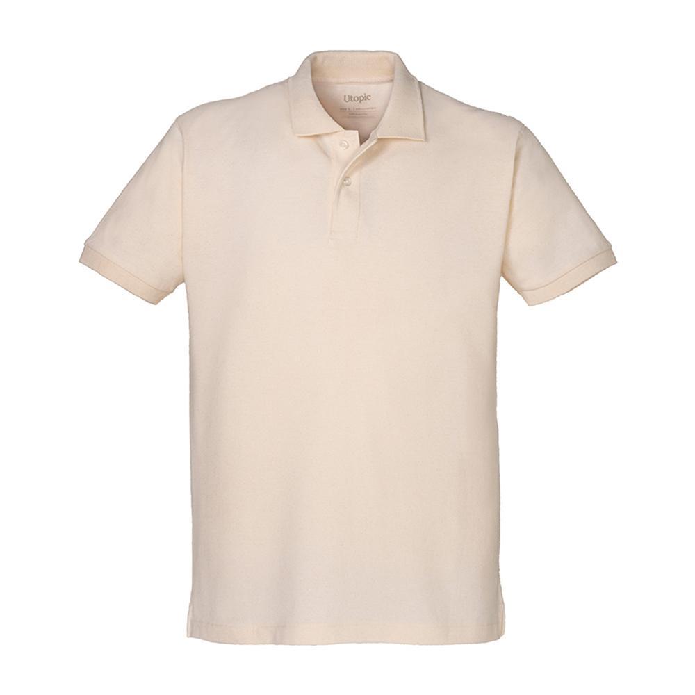 Polo unisex in cotone e poliestere rigenerati da 200 g/m2 Polo unisex in cotone e poliestere rigenerati da 200 g/m2
